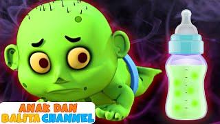 Baby Zombie Bilang dimana Susuku? Lagu Halloween Lagu Anak Anak