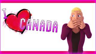 Twitch Animation I Love Canada - Channel Points Redemption