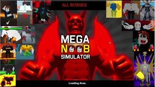 A NEW SPOOKTOBER HAS ARRIVED Mega Noob Simulator All Bosses