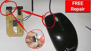 Mouse Button  How to Repair at home  Over Review Mouse