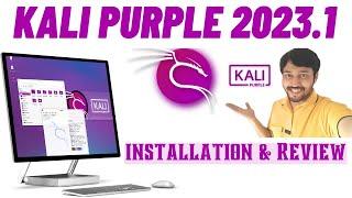 Kali Purple Install  in Virtualbox  Dual Boot   KALI PURPLE 2023.1 Review  Kali Linux 2023.1