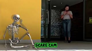 BEST SCARE CAM Priceless Reactions 2024#83  Funny Videos TikTok  CoCo Scare Cam 