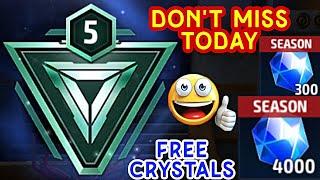 Free Crystals 300 to 4000 Crystals DONT MISS TODAY in Marvel future fight