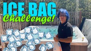 Will 10 Bags of Ice Cool Down a Hot Tub in Summer??