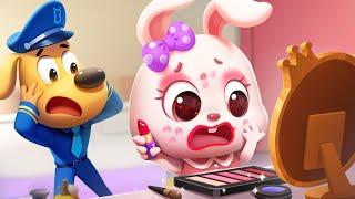 Dont Play with Adult Cosmetics  Safety Cartoon  Kids Cartoon  Sheriff Labrador  BabyBus