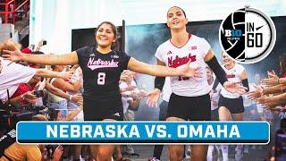 Omaha at Nebraska  August 30 2023  B1G Volleyball in 60