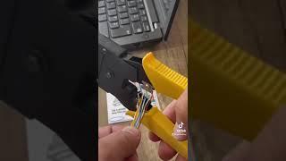 How to Fix a Broken Ethernet Cable and Crimp RJ45 Connector Best tutorial