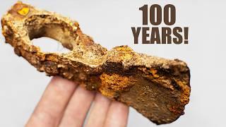 Restoration of a Very Rusty 100-year-old Ax