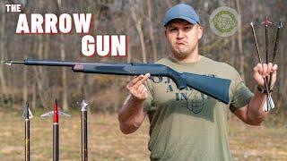 The Arrow Gun More Powerful Than ANY Crossbow