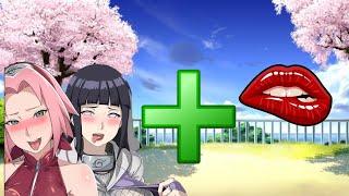 Naruto kisses Hinata VS Sakura