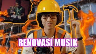 KETINGGIAN PAKE SUARA ONCE GA SANGGUP  RENOVASI MUSIC - SATU