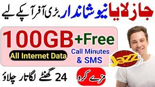 Jazz All Net 100GB Package  jazz new internet package  Code Bawa Tv 