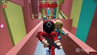 Play Squid Game  Red light Green light as a Guard  Roblox