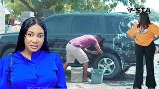 She  Fell Madly In Love With A Poor Car Wash Guy Who Helped Her Washed Her Car - 2024 Nig Movie