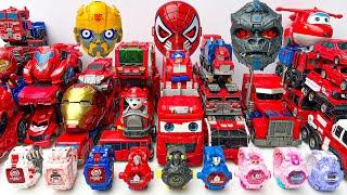 New Transformers KO Robot Watch - Rise of Red Color Tobot Carbot Toys Optimus Prime Rage Superheros