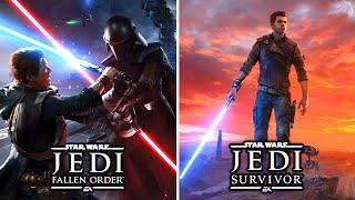 Star Wars Jedi FALLEN ORDER + SURVIVOR All Cutscenes No Subtitles Star Wars Jedi Movie 4K 2023