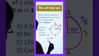 Arc Distance Math Riddle  Math Prep #shorts