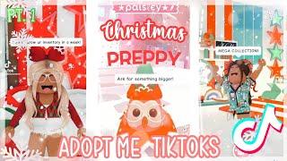 Preppy Christmas Adopt Me Tik Tok Compilation Pt.1 LuvinqKas #adoptmetiktoks