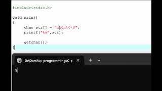 NULL termination in C program  NULL termination  Day#114 C coding challenge