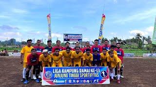 TARKAM SEPAK BOLA PELASTIK LIGA KAMPUNG DAMAI KE13. LATANSA VS PERSATU