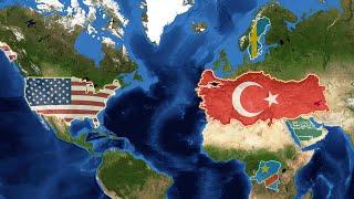 Türkiye ve Amerika Birleşik Devletleri┇Ülke Büyütme Senaryosu