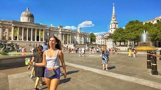 London’s Sizzling Summer 32°C Heatwave Walk in Central London Primrose Hill & Camden Town · 4K HDR