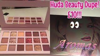 HUDA BEAUTY NUDE PALETTE DUPE £10