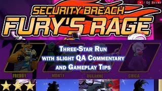 Security Breach Furys Rage - Three-Star Run with Slight QA Commentary and Gameplay Tips