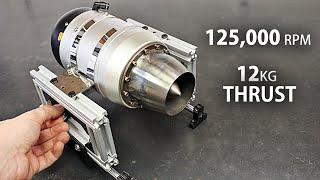 RC Jet Engine Thrust Test