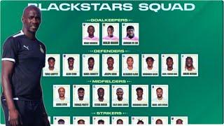 GHANA  VS SUDAN  BLACK STARS FINAL 25 MAN SQUAD - PREDICTED TOP 6 MIDFIELDERS