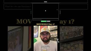 Moviedle Day 1