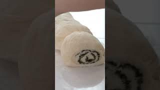 Black Sesame Roll #shorts #bread