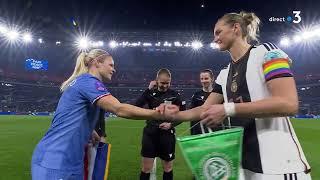UEFA Womens Nations League. France vs Germany 23022024 French commentary