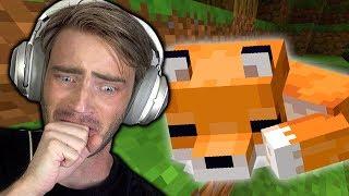 I tame a Fox in Minecraft very cute - Part 27