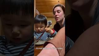 A 3 year old reviews my venison #deer #hunting #review #cute #japan #japanese #nature #japanesefood