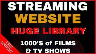 INSANE FREE STREAMING WEBSITE HUGE LIBRARY OF FREE FILMS