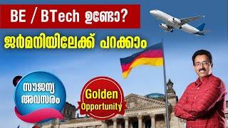GOLDEN OPPORTUNITY FOR BTECH GRADUATES IN GERMANYCAREER PATHWAYDr.BRIJESH JOHNFREE MASTERS DEGREE