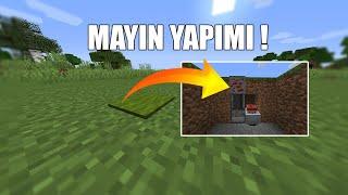 MİNECRAFT MAYIN NASIL YAPILIR ? - MİNECRAFT TUZAK NASIL YAPILIR 