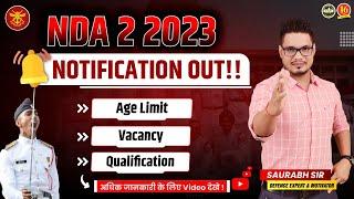 UPSC NDA 2 2023 Notification Out  NDA 2 Exam 2023 Date Time Released – MKC