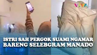 Istri Gerebek Suami Ngamar Bareng Wanita Lain Pelakor Diduga Selebgram Manado