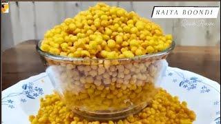 Recipe of Boondi  How to make khara Boondi  Homemade Namkeen Boondi for Raita  Instant Boondi