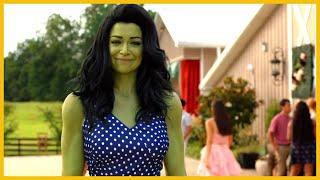 She-hulk Episode 6  Wedding Dress Scenes — Tatiana Maslany