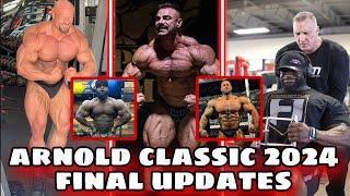 Samson Dauda In USA  James Hollingshead Shredded  Rafael Brandao Top 3 ?  Arnold Classic 2024