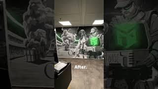 Lobby Mural for Esports Club