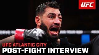 Ibo Aslan Post-Fight Interview  UFC Atlantic City