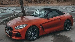 Зимний дрифт на кабриолете BMW Z4 M40i