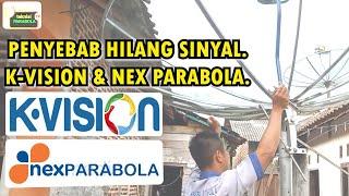 K-VISION TIDAK ADA SINYAL  atau tidak ada kualitas sinyal pada parabola jaring satelit telkom4