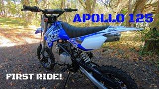 APOLLO 125 RFZ CHINESE DIRT BIKE FIRST IMPRESSION RIDE