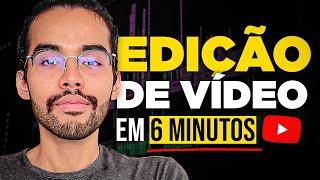 Ficou mais fácil editar vídeos para o YouTube em 2024 Aprenda em 6 minutos