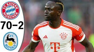 Bayern Munich vs Rottach Egern 70-2 - All Goals & Highlights Last 3 Matches